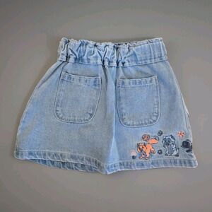 Disney Store Denim Critters Skirt for Girls Size 4T NWT